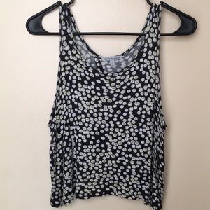 Floral Cropped Tank